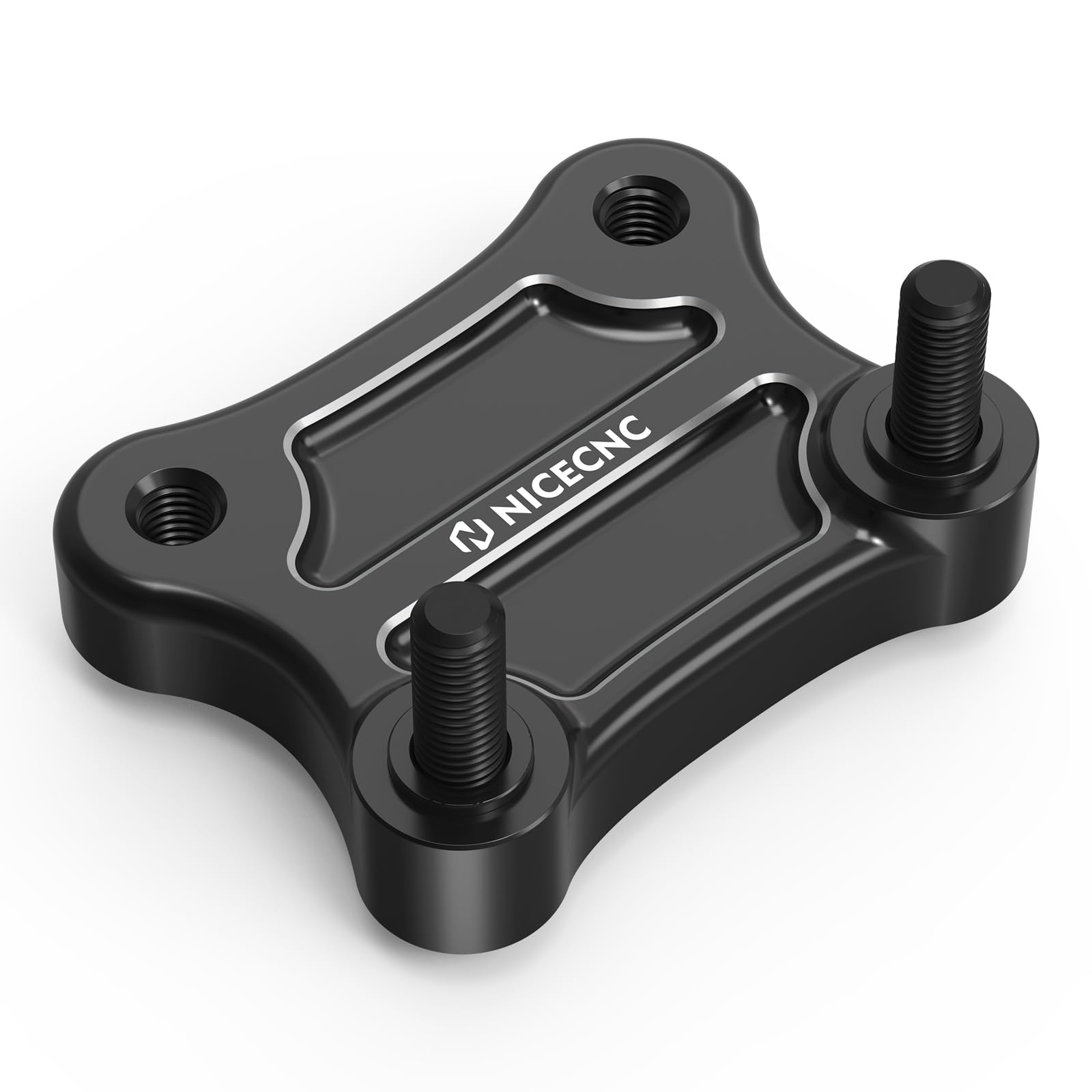 Amazon.com: NICECNC Handlebar Riser Pull Back Plate Aluminium